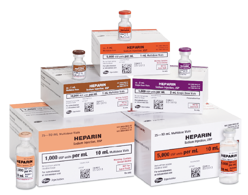Heparin Sodium for Injection Pfizer Inc PP&P Magazine Pharmacy